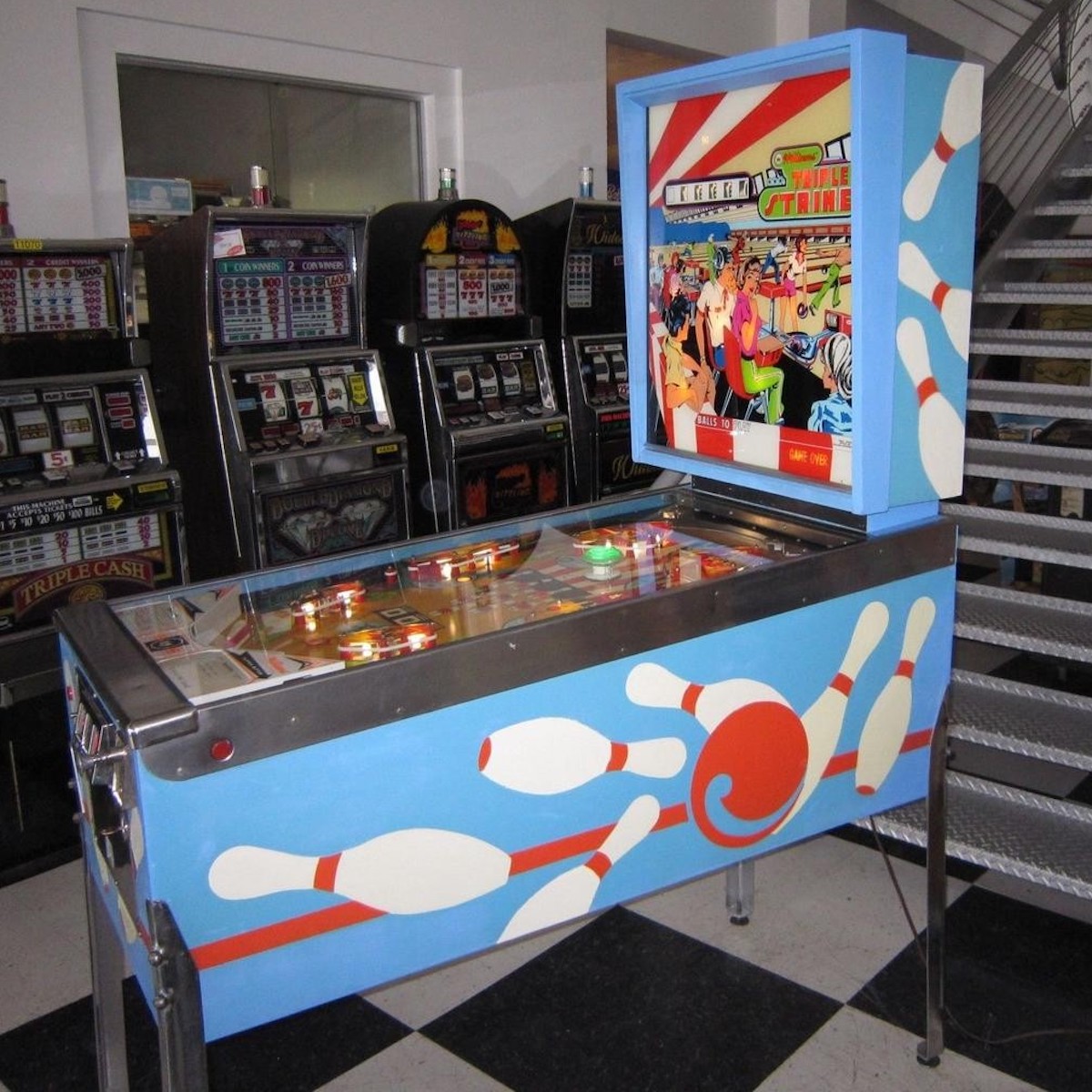 Triple Strike Pinball Machine Elite Home Gamerooms
