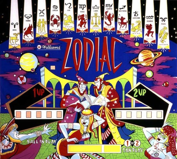 Zodiac Pinball Machine