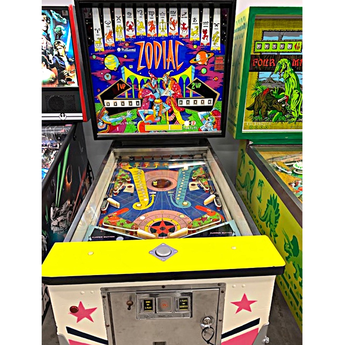 Zodiac Pinball Machine Elite Home Gamerooms Pinball