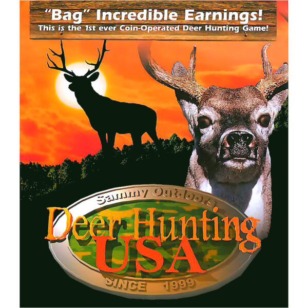 Deer Hunting USA Arcade Flyer 600x600 - Deer Hunting USA Arcade
