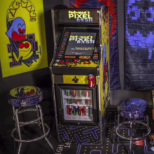 Pac-Man Pixel Bash Chill Arcade Machine
