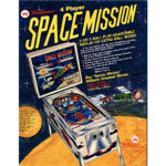 Space Mission Pinball Flyer
