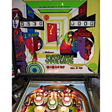 Suspense Pinball Machine - Elite Home Gamerooms