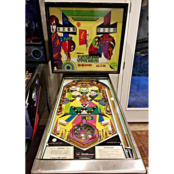 Suspense Pinball Machine by Williams Electronics 1969