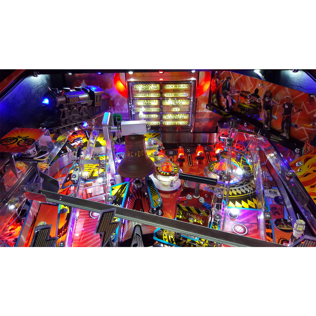 AC/DC "Luci" Vault Pinball Machine Elite Home Gamerooms