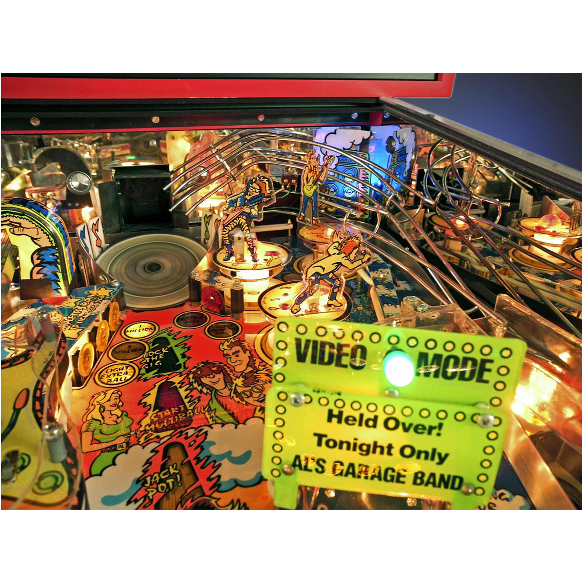 Al's Garage Band Pinball Machine Elite Home Gamerooms