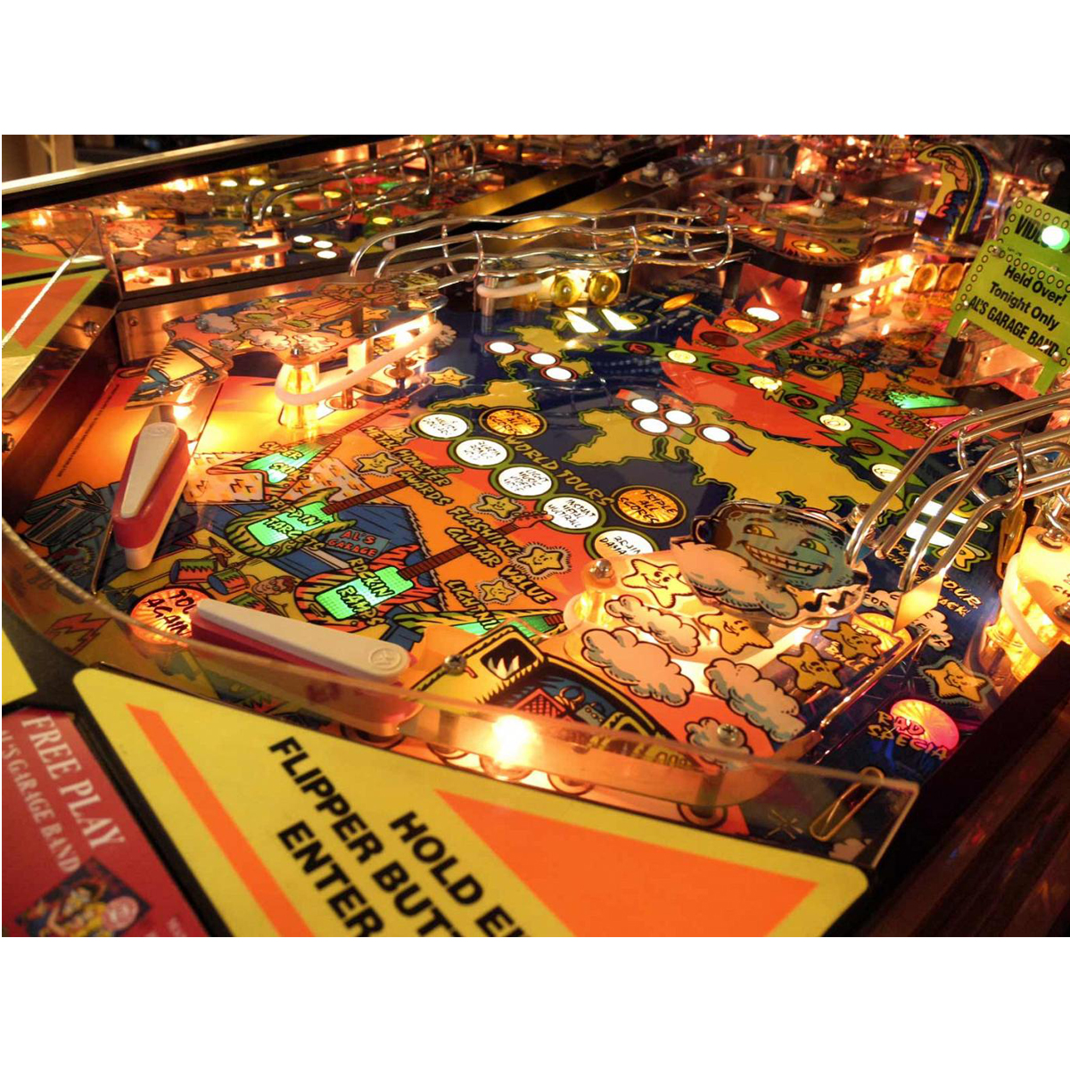 Al's Garage Band Pinball Machine Elite Home Gamerooms