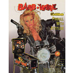 Barb Wire Pinball Flyer