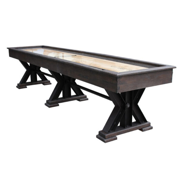 The Weathered Shuffleboard Table