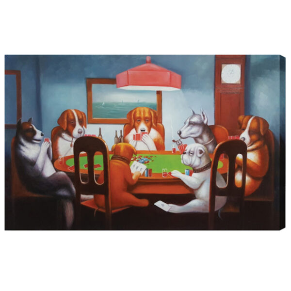 Dogs Playing Poker Wall Art