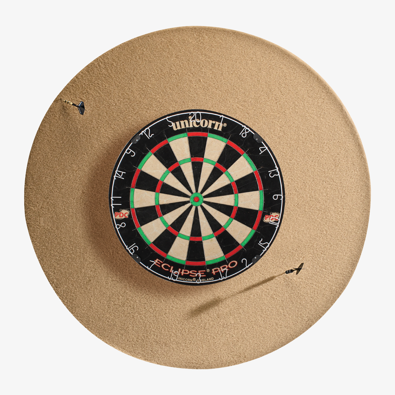 36" Dart Backboard Round Elite Home Gamerooms