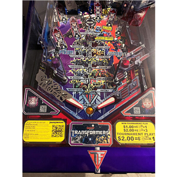 Transformers Decepticons Pinball Machine