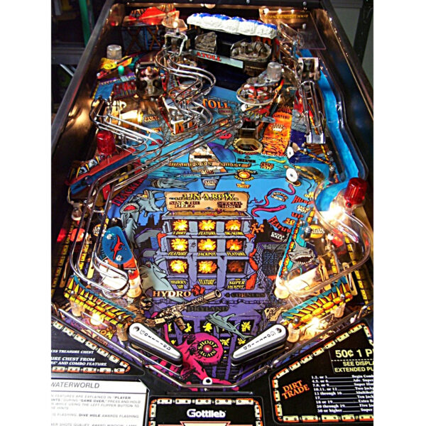 Waterworld Pinball Machine Playfield