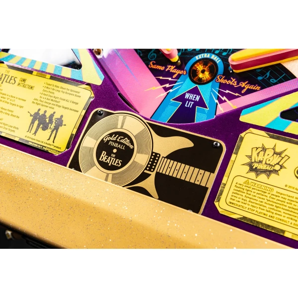 Beatles Gold Pinball Machine