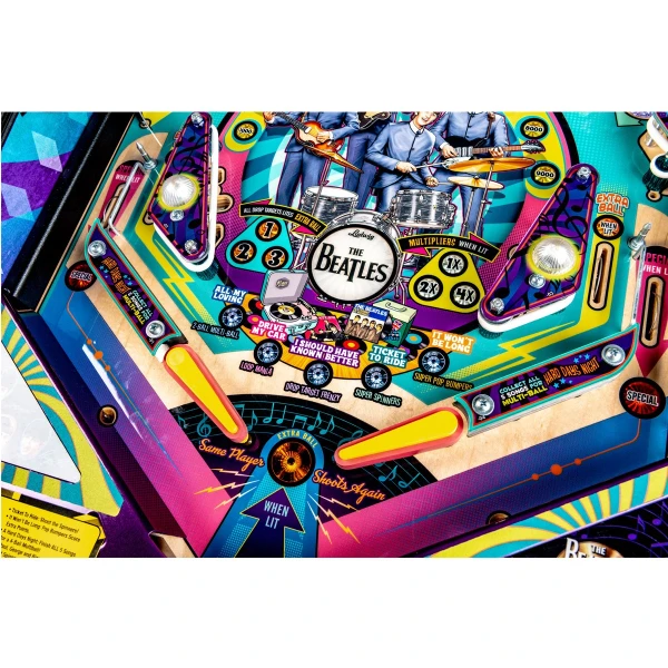Beatles Gold Pinball Machine