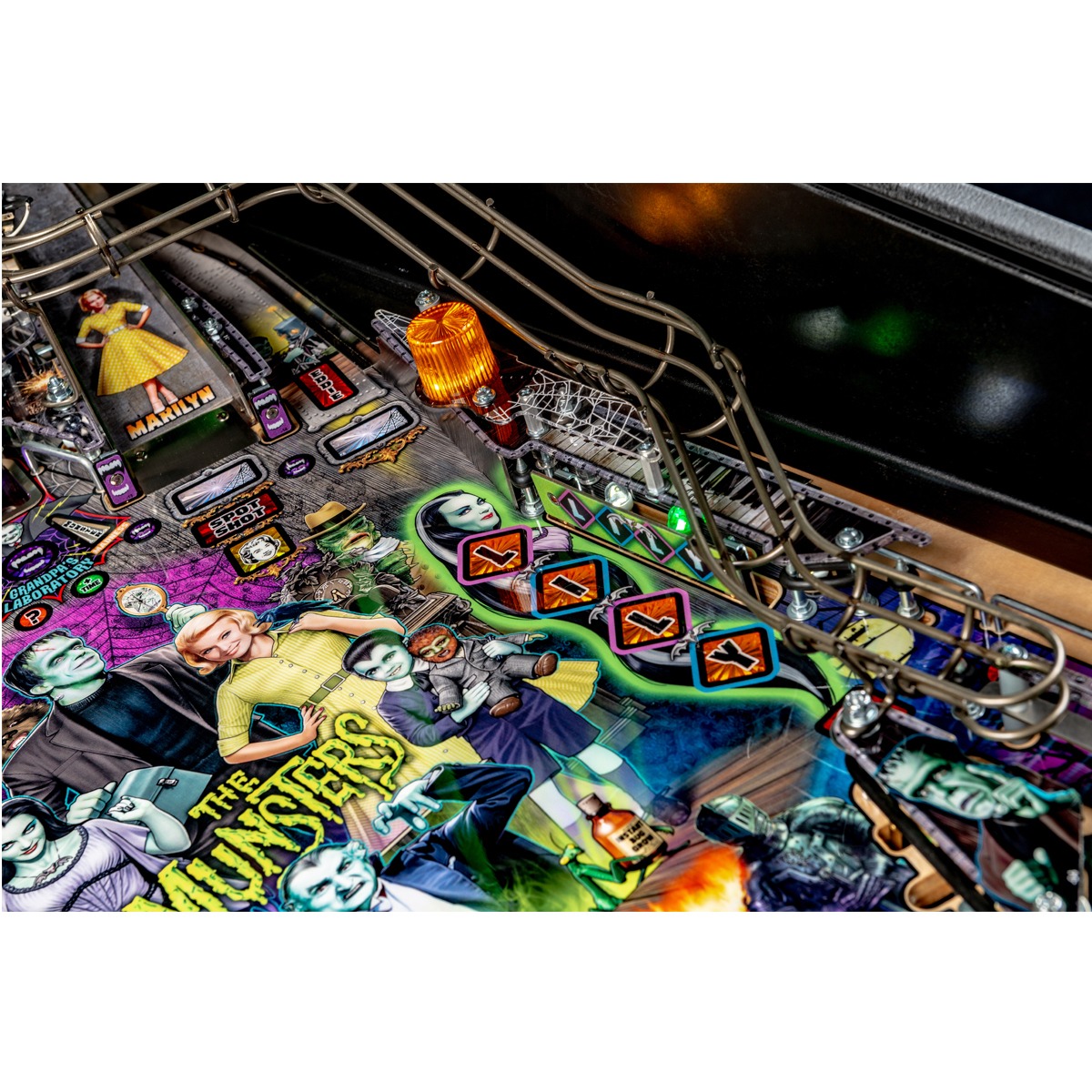 Munsters Pro Pinball Machine Elite Home Gamerooms