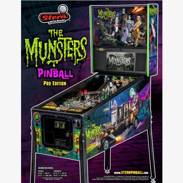 Munsters slot machines for sale