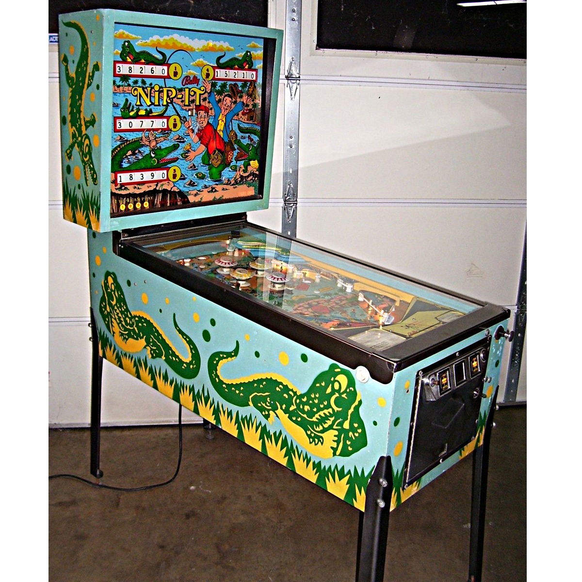 Nip It Pinball Machine by Bally Elite Home Gamerooms
