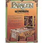 Paragon Pinball Machine Flyer