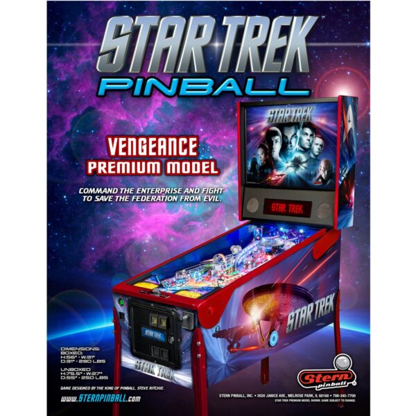 Star Trek Premium Pinball Machine