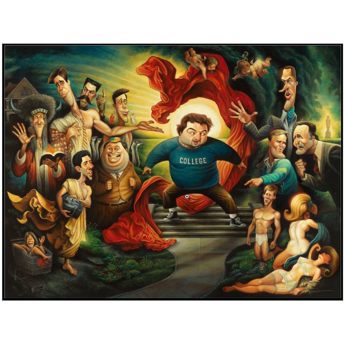 Animal House Wall Art Elite Home Gamerooms