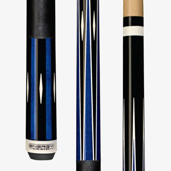 Energy Pool Cues by Players - Blue Maple