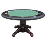 Poker Table 60" Mahogany 1
