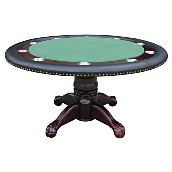 Poker Table 60" Mahogany 1