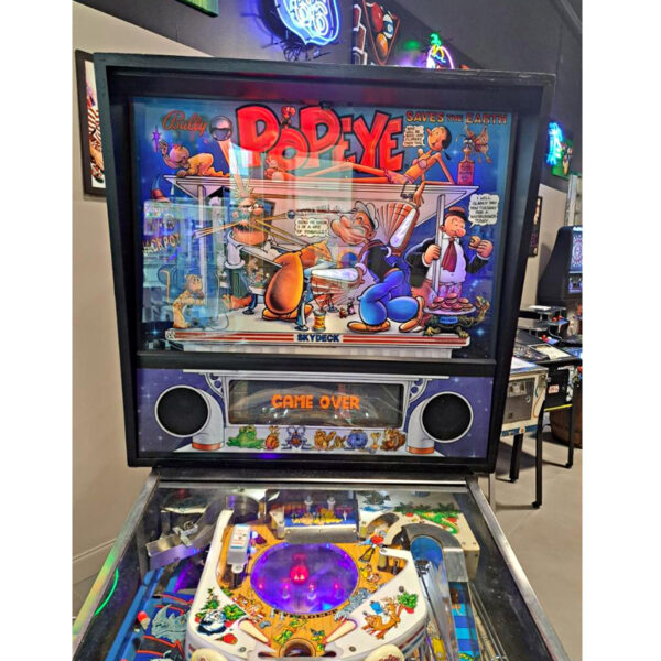 Popeye Saves the Earth Pinball Machine 1 600x600 - Popeye Saves The Earth Pinball Machine