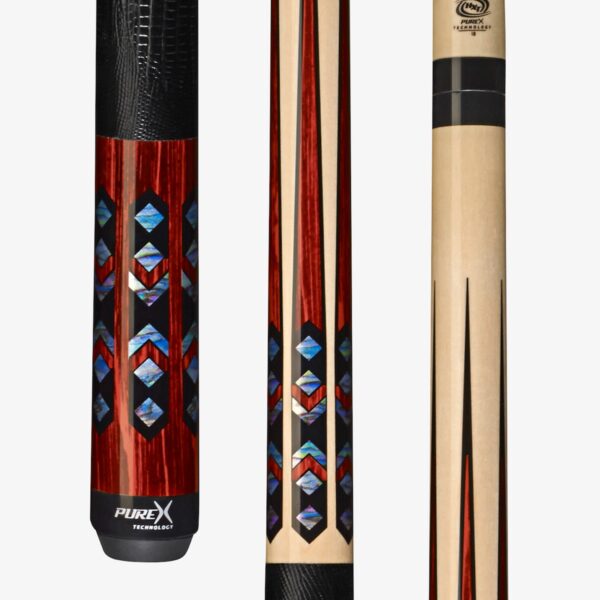 PureX Technology Pool Cues - Mother-of-Pearl Graphic