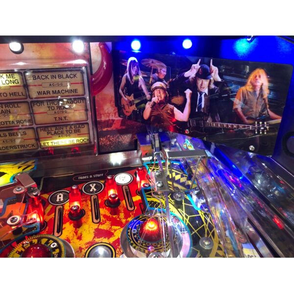 Ac Dc Pro Pinball Machine Elite Home Gamerooms