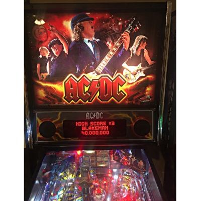 AC/DC Pro Pinball Machine - Elite Home Gamerooms
