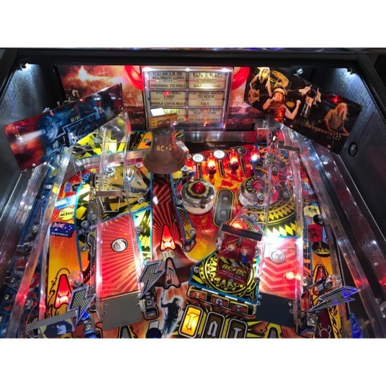 AC/DC Pro Pinball Machine - Elite Home Gamerooms