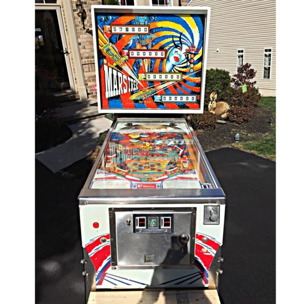 Mars Trek Pinball Machine by Sonic