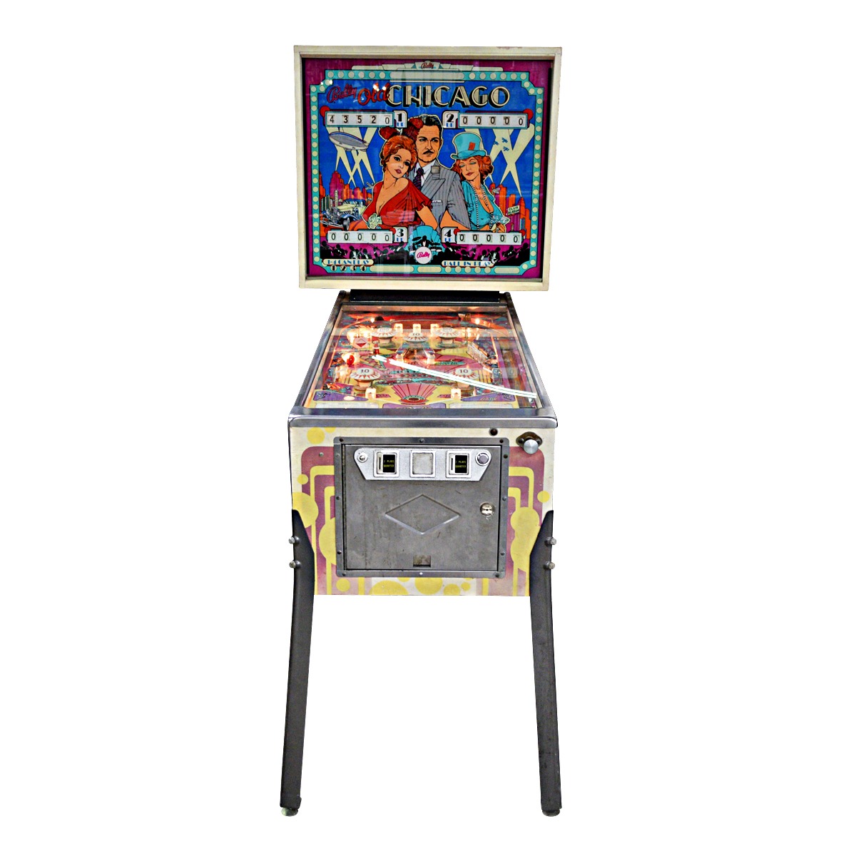 Old Chicago Pinball Machine Elite Home Gamerooms