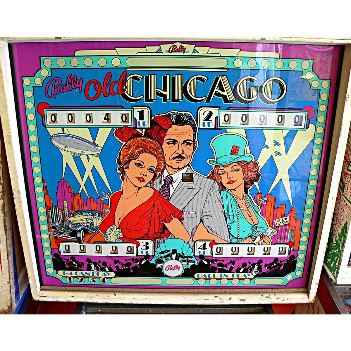 Old Chicago Pinball Machine Elite Home Gamerooms