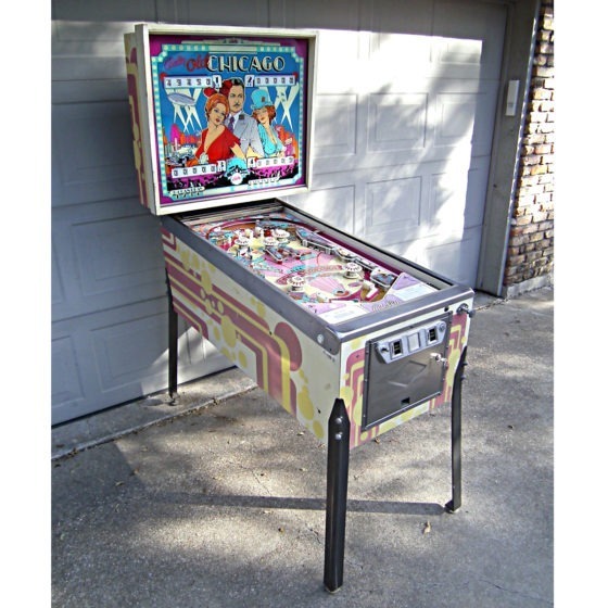 Old Chicago Pinball Machine Elite Home Gamerooms