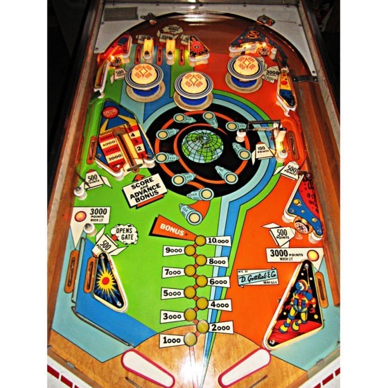 space pinball toy theater