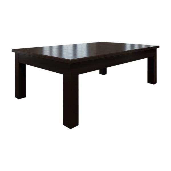 Penelope II Pool Table - Espresso Finish with Dining Top