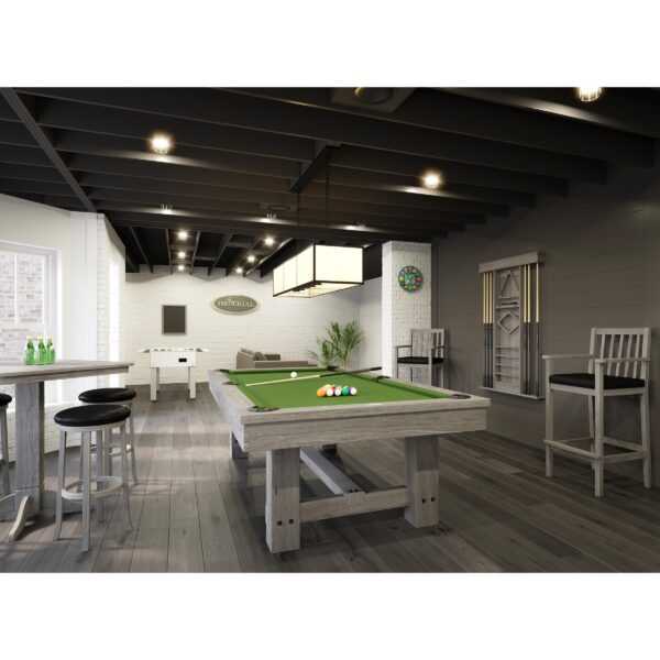 Reno Pool Table - Silver Mist Finish by Imperial Billiards