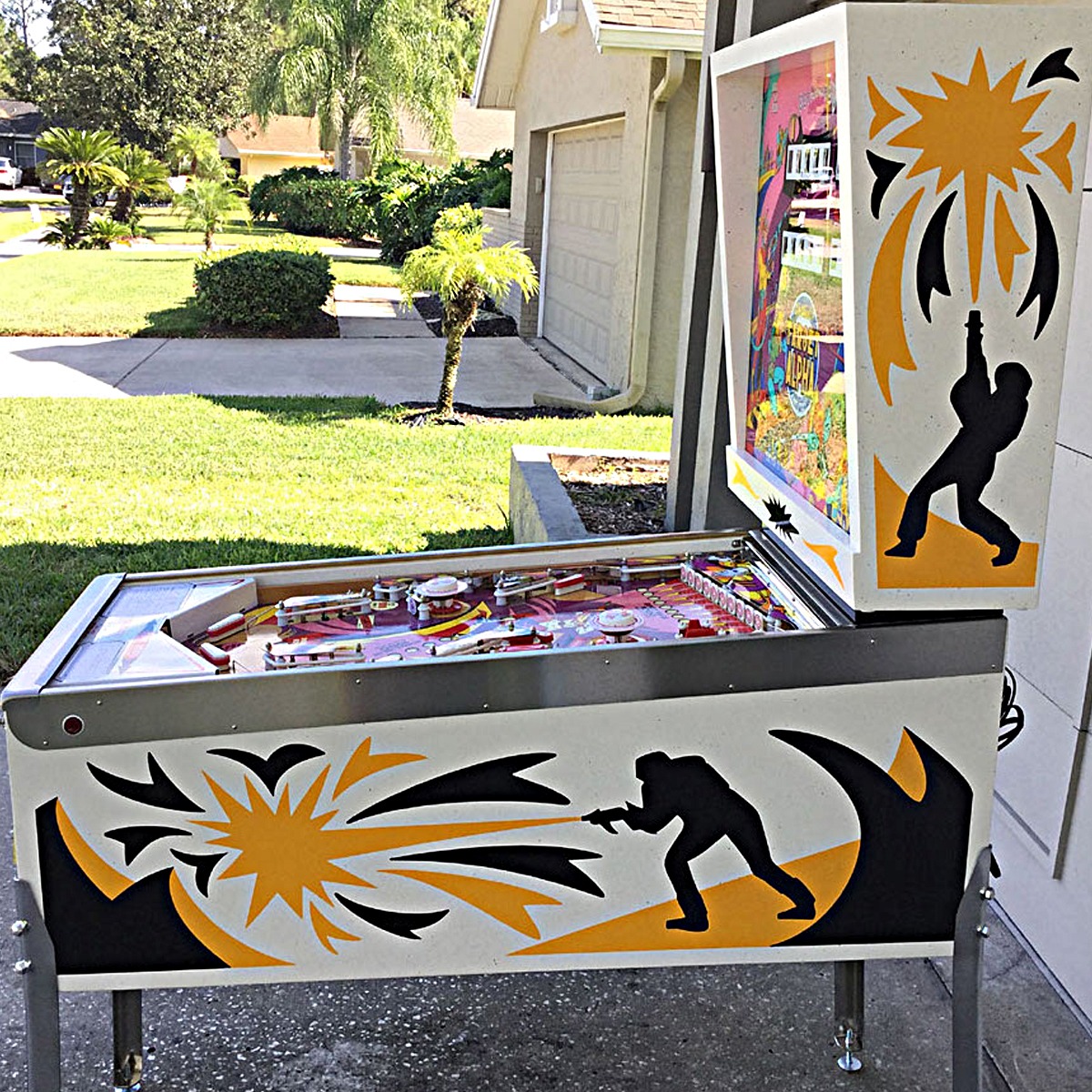 Target Alpha Pinball Machine Elite Home Gamerooms