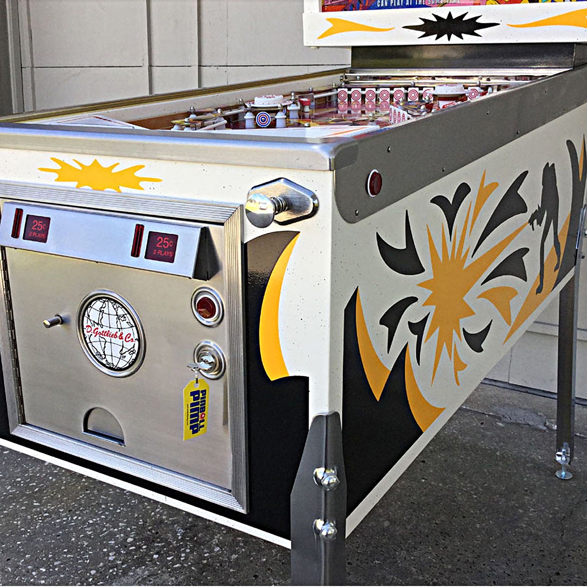 Target Alpha Pinball Machine Elite Home Gamerooms