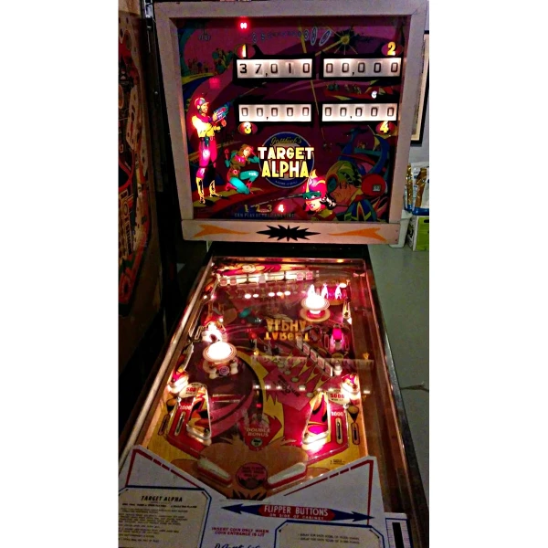 Target Alpha Pinball by Gottlieb
