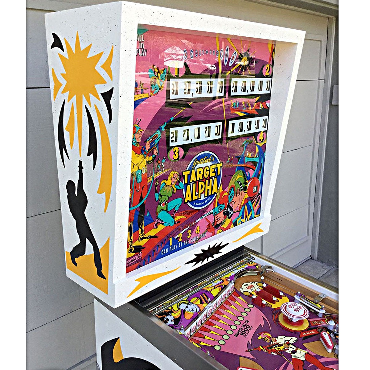 Target Alpha Pinball Machine Elite Home Gamerooms