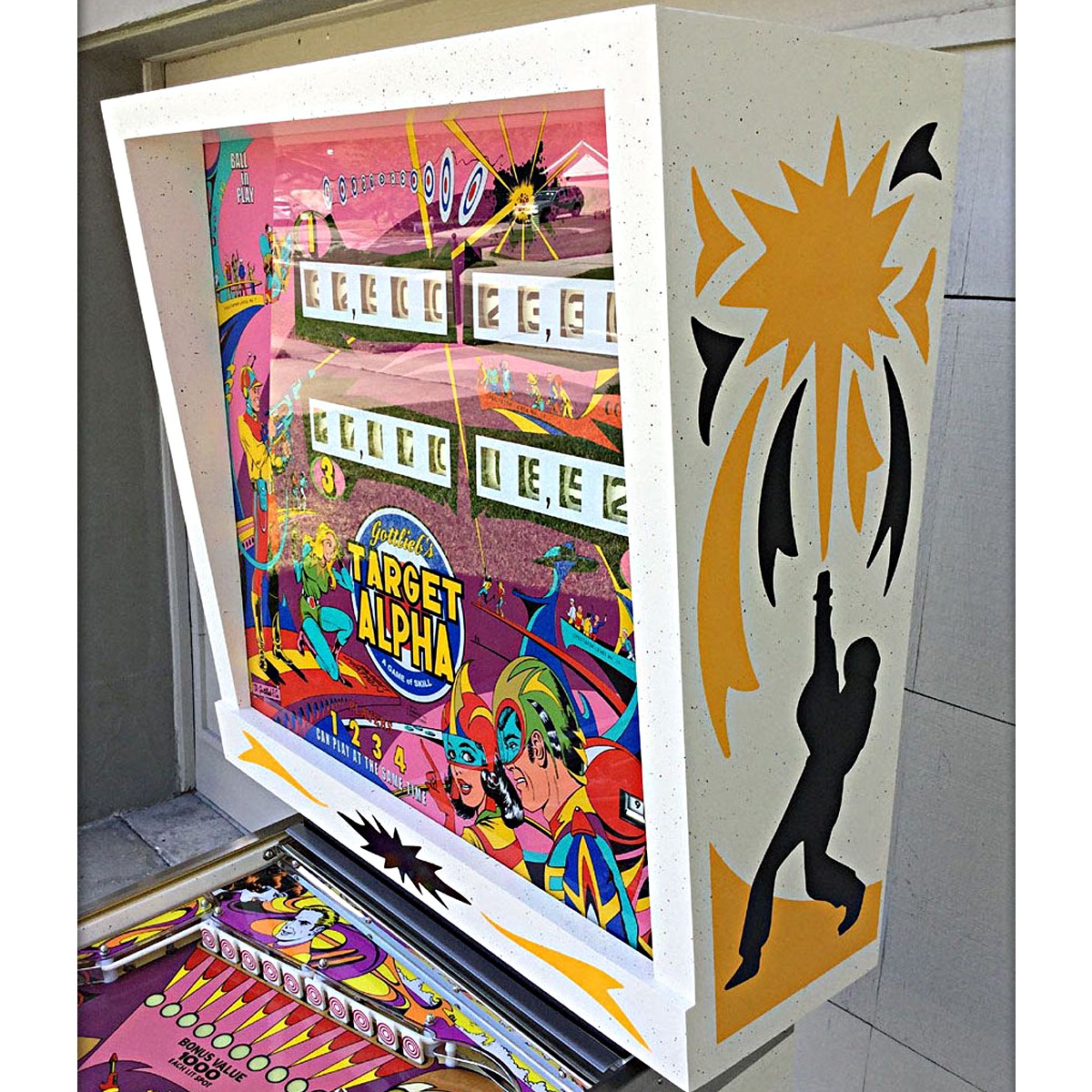 Target Alpha Pinball Machine Elite Home Gamerooms