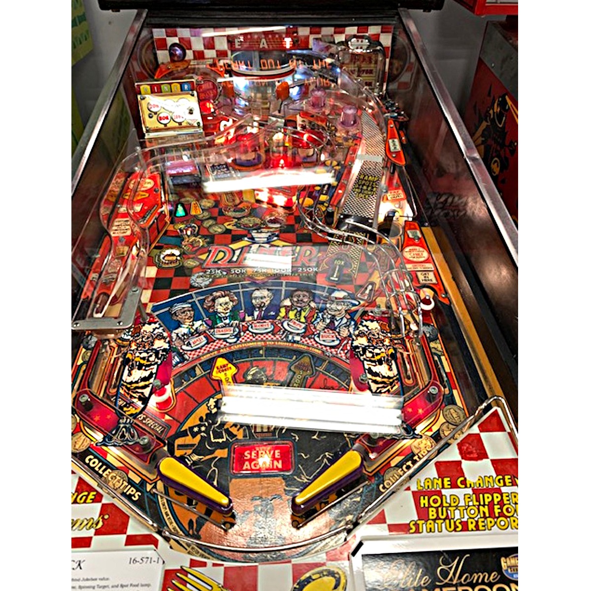 Diner Pinball Machine by Williams Elite Home Gamerooms Order Now!