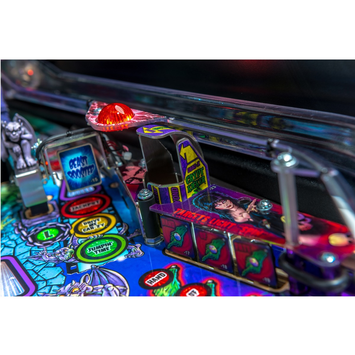 Elvira's House of Horrors Premium Pinball Machine Elite Home Gamerooms