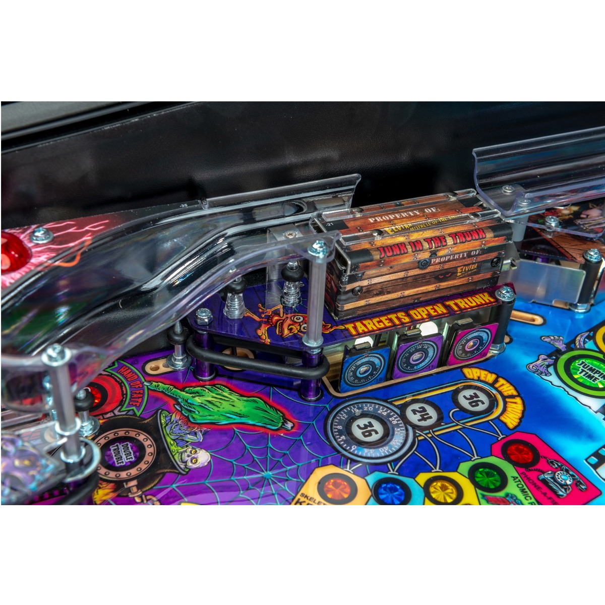 Elvira's House of Horrors Premium Pinball Machine Elite Home Gamerooms