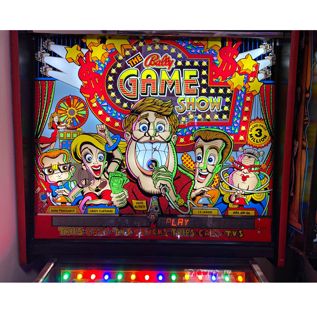 Game Show Pinball Machine 3