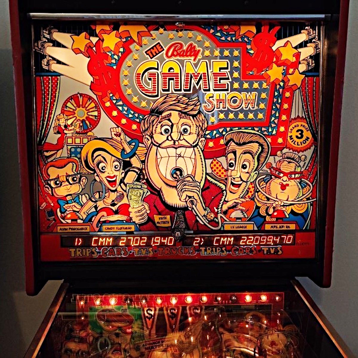 Game Show Pinball Machine - Elite Home Gamerooms